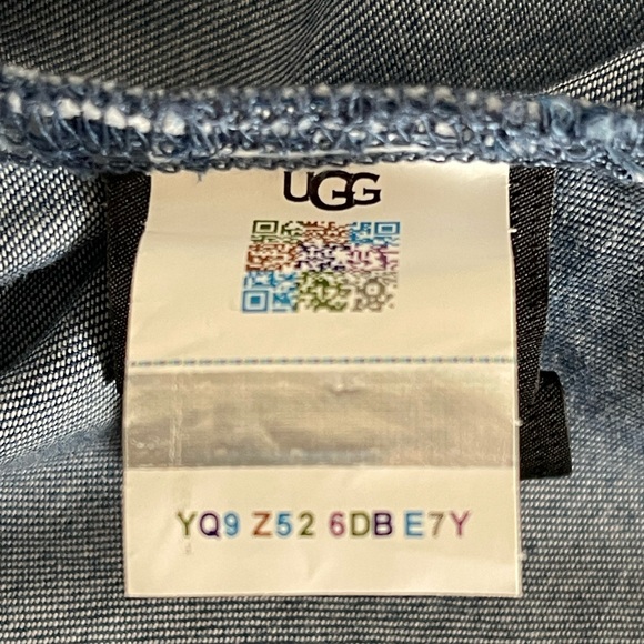 NWT UGG Denim Shirt - Picture 11 of 11